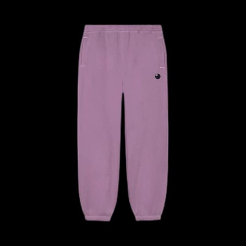 Stussy 8 Ball Embroidered Pant 'Orchid'