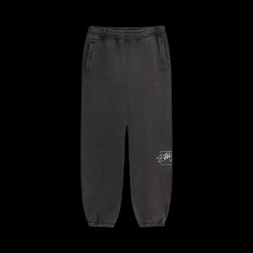 Stussy Dyed Stüssy Designs Pant 'Black'