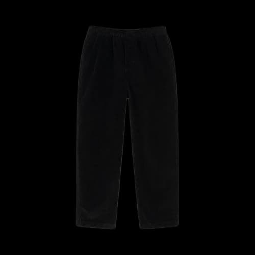 Stussy Wide Wale Cord Beach Pant Black