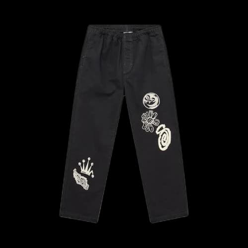 Stussy Noma Icon Beach Pant 'Black'