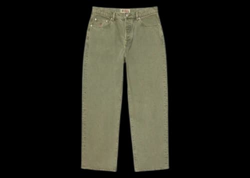 Stussy Big Ol' Denim Jean Faded Army