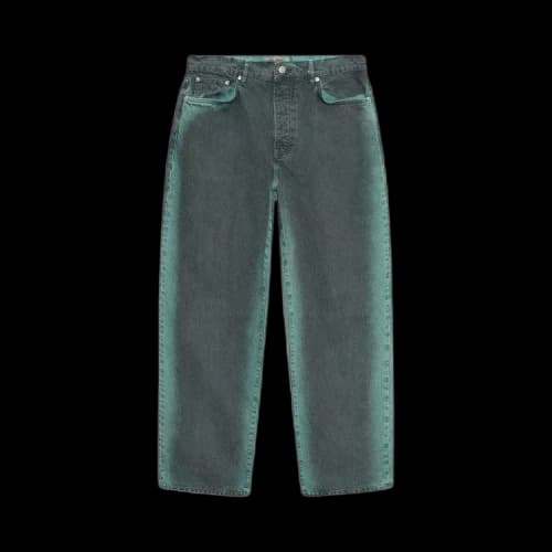Stussy Spray Dye Big Ol' Jeans Black