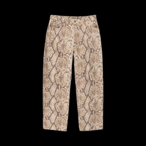 Stussy Washed Canvas Big Ol' Jeans 'Python'