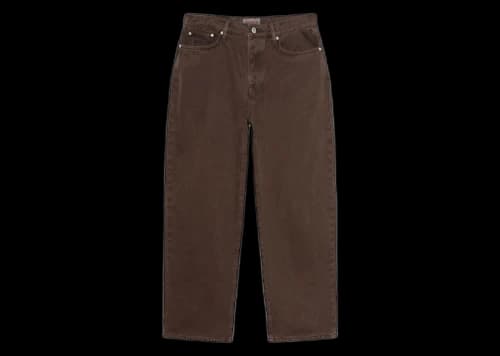 Stussy Big Ol' Washed Canvas Jean Brown