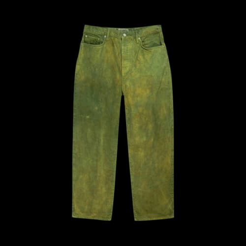 Stussy Wonderland Hand-Dyed Big Ol' Jeans 'Green'