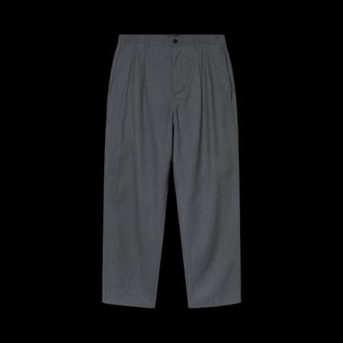 Stussy Stripe Volume Pleated Trouser 'Grey'