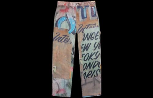 Stussy Work-Pant Alfonso Canvas 'Multi'