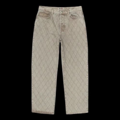 Stussy Big Ol Jean Quilted Denim 'khaki'