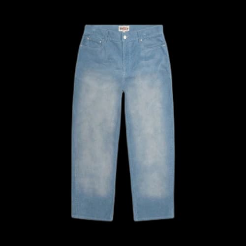 Stussy Big Ol' Jean Faded Corduroy 'Denim Blue'