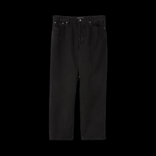 Stussy Washed Canvas Classic Jean Black