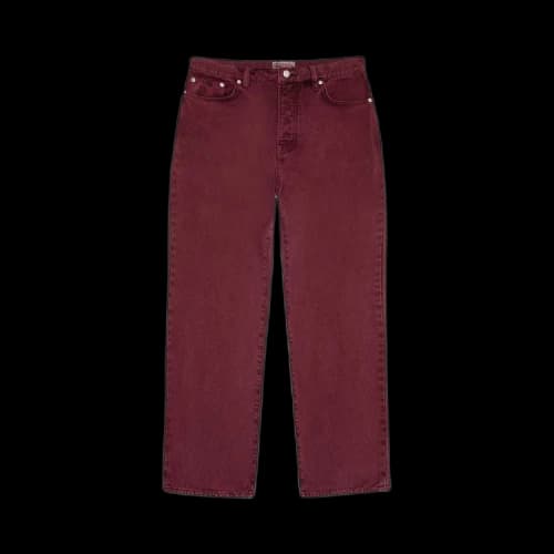 Stussy Washed Canvas Classic Jean Wine