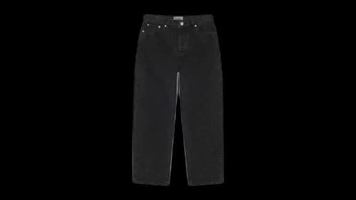 Stussy Big Ol Canvas Ndl Pnch Jean Black