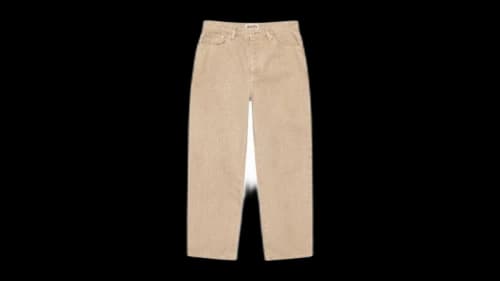Stussy Big Ol Canvas Ndl Pnch Jean Khaki
