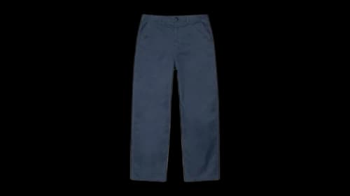Stussy Chino Wide Leg Trouser Navy