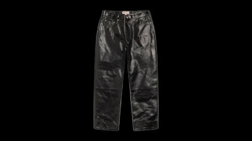 Stussy New Classic Leather Pant Black
