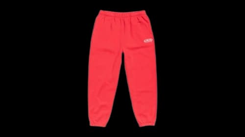 Stussy Fleece Track Pant Red
