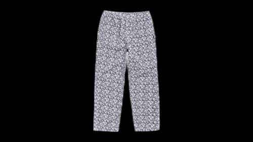 Stussy Beach Cotton Twill Pant Bones