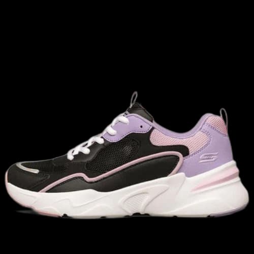 Skechers Bob's Bamina Low-Top Black/Purple (Women's)