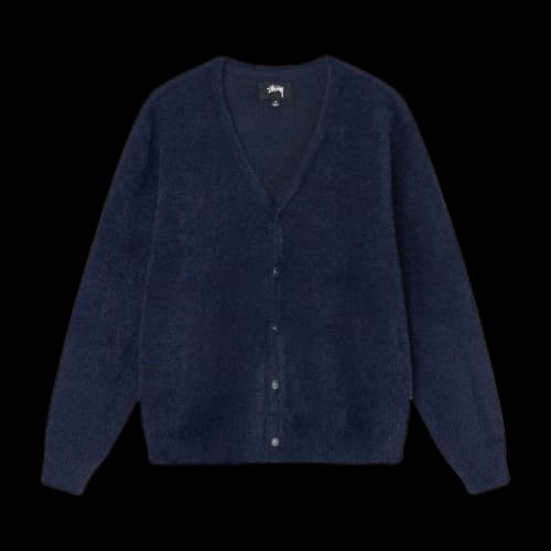 Stussy Shaggy Cardigan 'Navy'