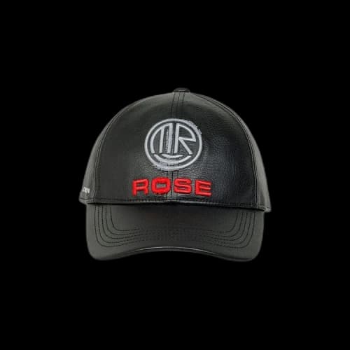 Martine Rose Leather Cap 'Black'
