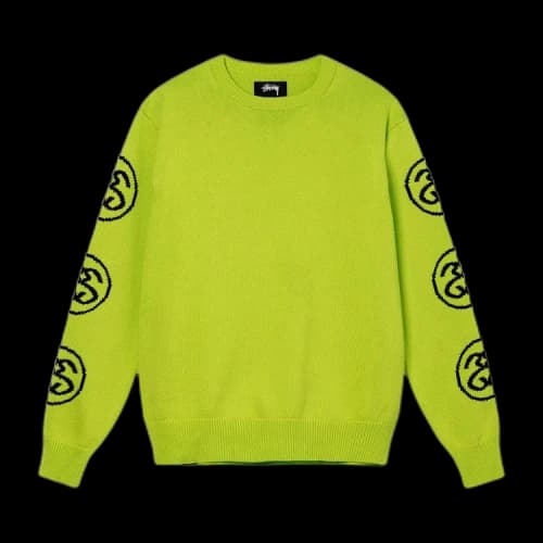 Stussy SS-Link Sweater 'Lime'