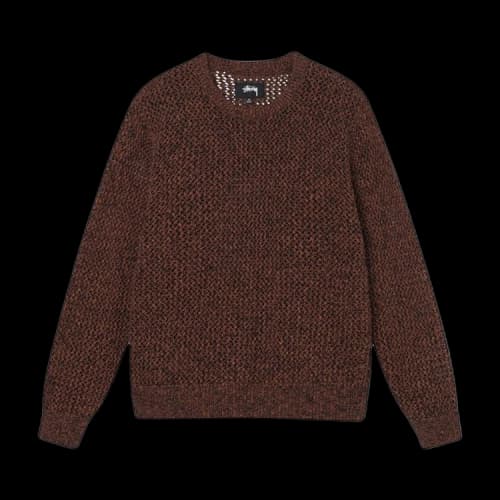 Stussy 2 Tone Loose Gauge Sweater 'Black'