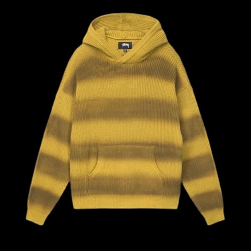 Stussy Spray Dyed Hoodie Tan