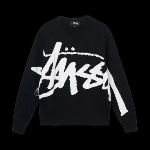 Stussy Stock Sweater 'Black'