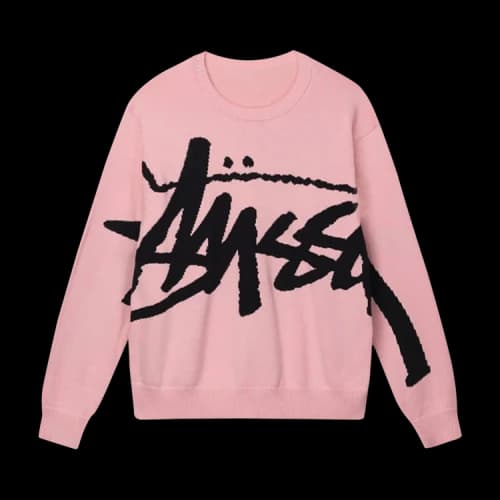 Stussy Stock Sweater 'Pink'