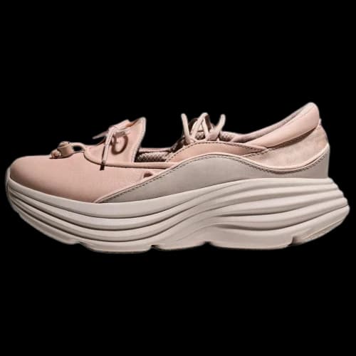 Hoka One One Bondi Mary Jane Beech Wood Stucco