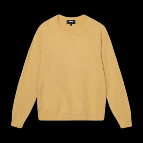 Stussy Gothic Sweater Gold