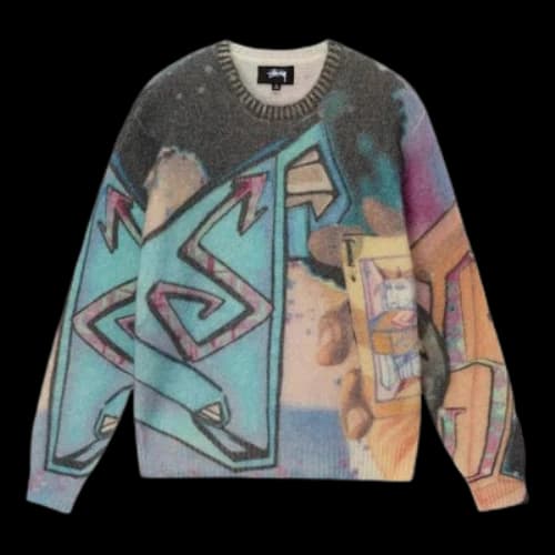 Stussy Goldie Sweater 'Muticolor'