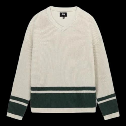 Stussy Athletic Sweater Natural