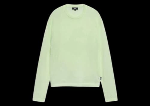 Stussy Light Sensitive Yarn Sweater Green