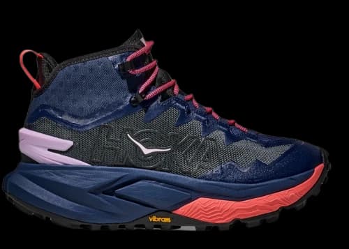 Hoka One One Mafate Hike Midnight Blue Neon Flame (Women's)