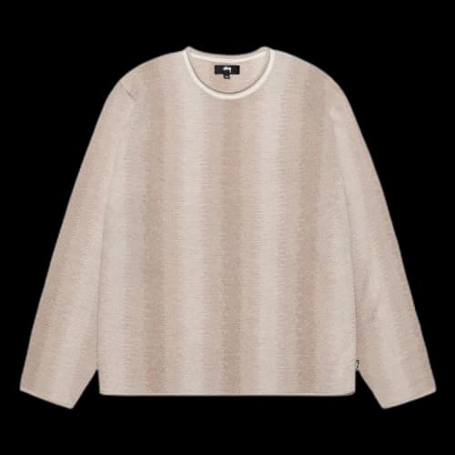 Stussy Shadow Stripe Sweater Natural
