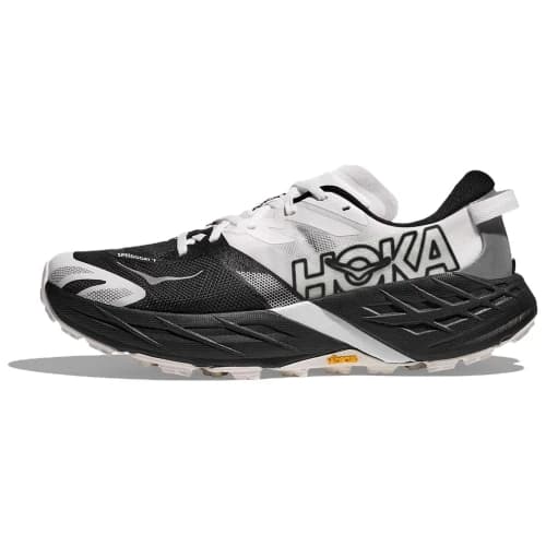 HOKA ONE ONE SPEEDGOAT 7 Trail Running Shoes Men's Black White