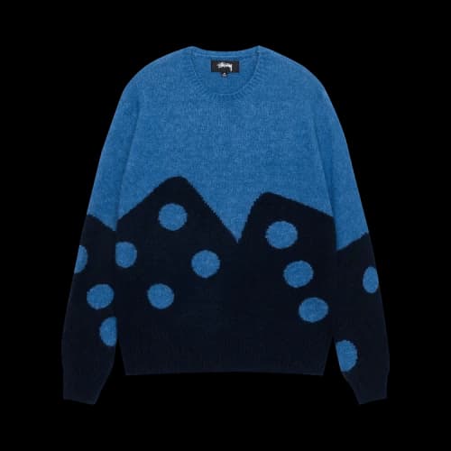 Stussy Dice Fuzzy Crew 'Blue'