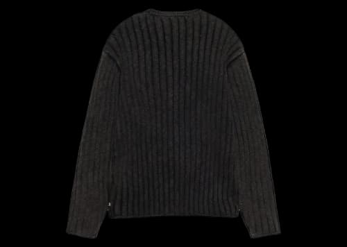 Stussy Cotton Slub Rib Crew Green