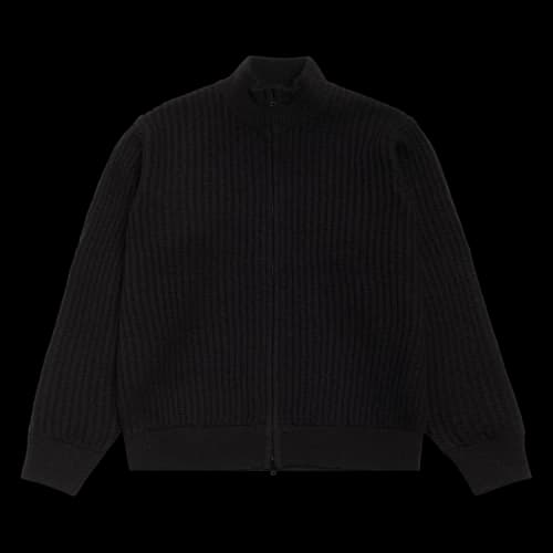 Stussy Patch Zip Sweater 'Black'