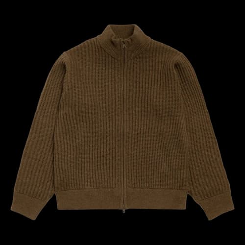 Stussy Patch Zip Sweater 'Green'
