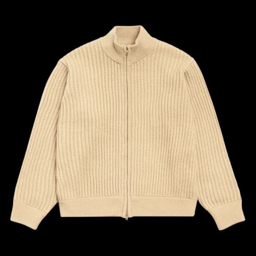 Stussy Patch Zip Sweater 'Sand'