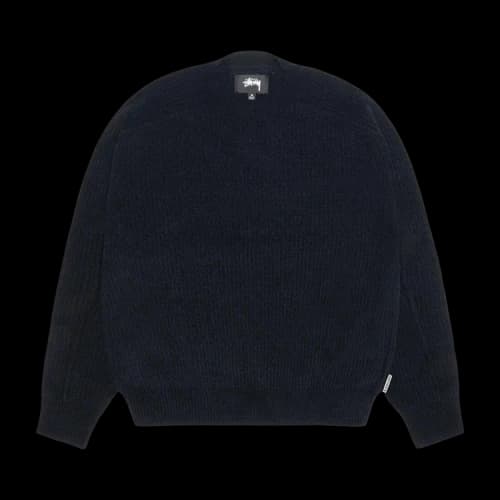 Stussy Exposed Seam Crew 'Black'