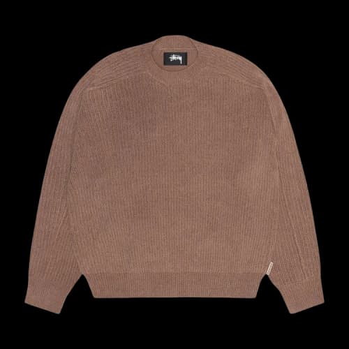Stussy Exposed Seam Crew 'Brown'