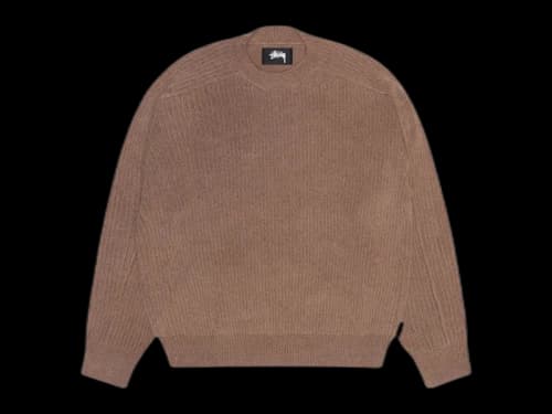 Stussy Exposed Seam Crew Brown