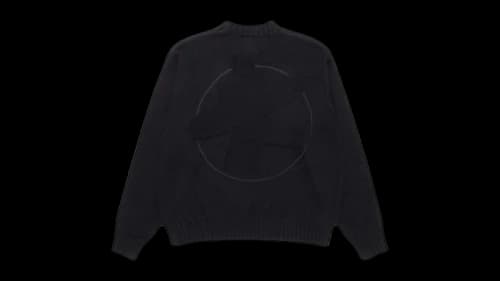 Stussy Surfman Mock Sweater Black