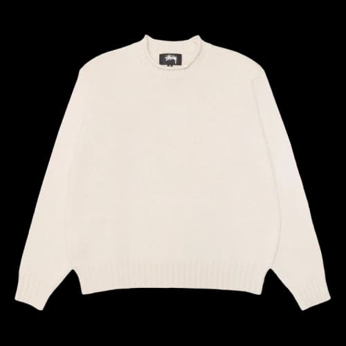 Stussy Surfman Mock Sweater 'Natural'