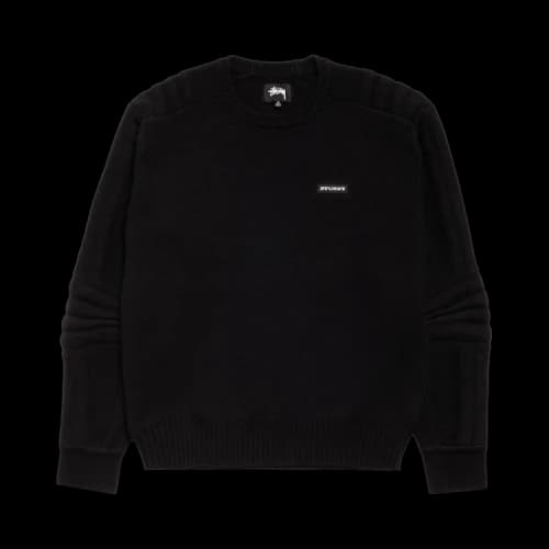 Stussy Moto Sweater 'Black'