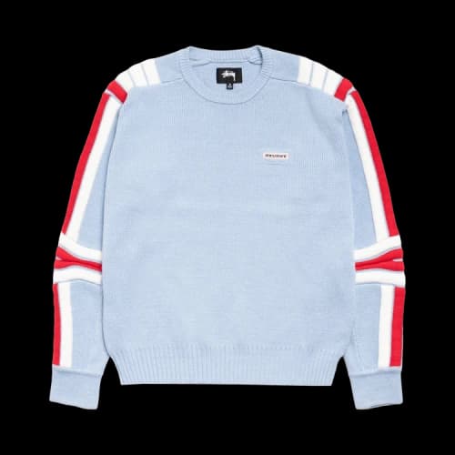 Stussy Moto Sweater 'Blue'
