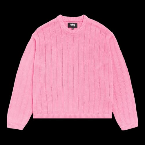 Stussy Buana Logo Sweater Pink